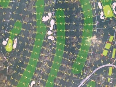 Golf course irrigation design
